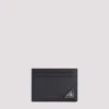 Prada Calf Leather Wallet In Black