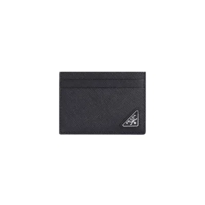 Prada Calf Leather Wallet Men