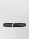 Prada Calfskin Belt Adjustable Metal Buckle