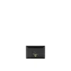 Prada Textured Wallet Cardholder Fold Over Design In Pattern