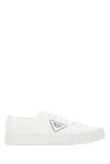 Prada Side Logo-print Sneakers In White