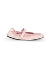 Prada Calzature Pink Collapse Ballet Flats