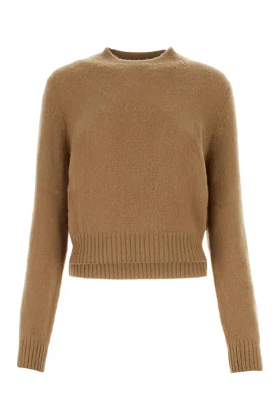 PRADA CAMEL CASHMERE SWEATER