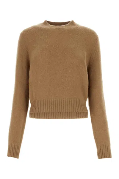 PRADA CAMEL CASHMERE SWEATER