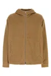 Prada Light Brown Regular Fit Jacket In Brown