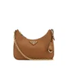 Prada Camel Leather Re-edition 2005 Shoulder Bag