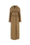 【プラダ・PRADA】Long velour duffle coat Prada Long Velour Duffle Coat - Jackets - Free Shipping
