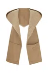 Prada Camel Wool Scarf