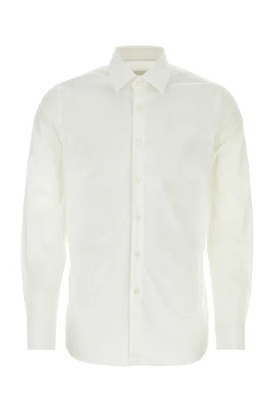 Prada Camicia-42 Nd  Male In White