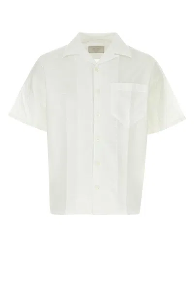 Prada Camicia-xl Nd  Male In White