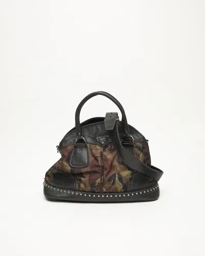 Prada Camouflage Two Way Bag