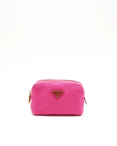 Prada Canada Pink Pouch