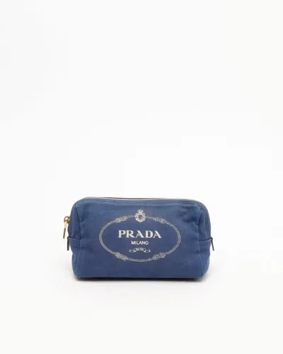 Prada Canapa Cosmetic Bag