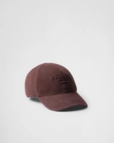 PRADA CANVAS BASEBALL CAP