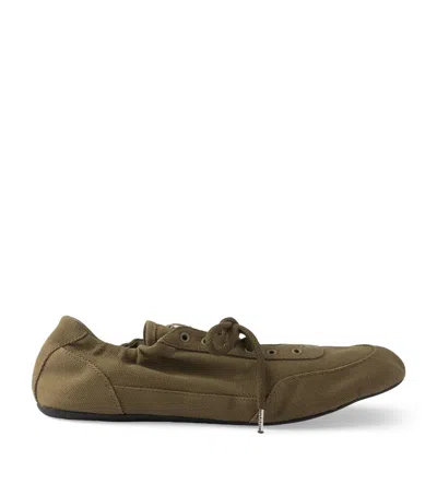 PRADA PRADA CANVAS COLLAPSE SNEAKERS