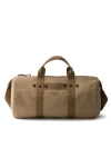 Prada Canvas Duffel Bag In Pattern