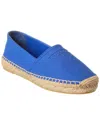 Prada Canvas Espadrille In Blue