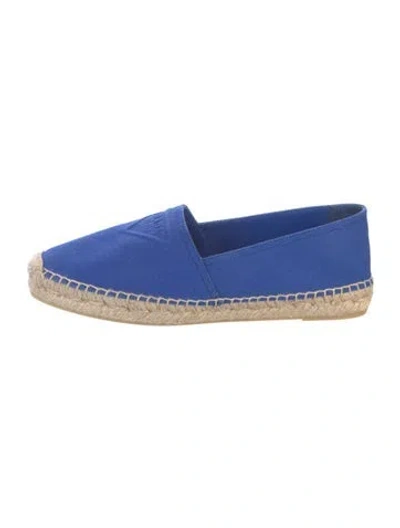 Pre-owned Prada Canvas Espadrilles In Blue