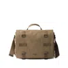 Prada Canvas Shoulder Bag Strap Top Handle In Nude