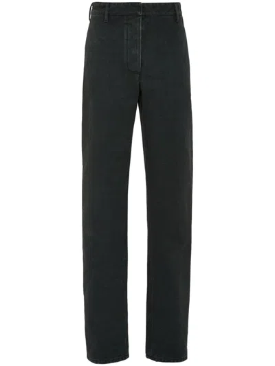 PRADA CANVAS TROUSERS