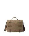 Prada Canvas Shoulder Bag Strap Top Handle In Nude