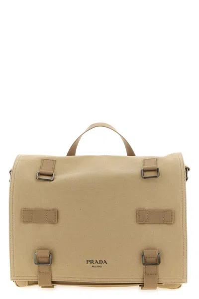 PRADA CANVAS SHOULDER STRAP