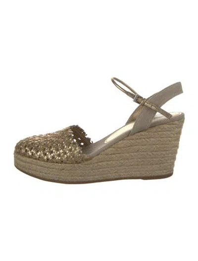 Pre-owned Prada Canvas Slingback Pumps