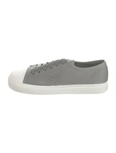 Pre-owned Prada Canvas Sneakers In Multi