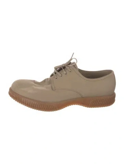 Pre-owned Prada Canvas Sneakers In Neutral