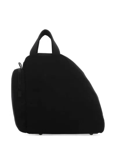 Prada Canvas Travel Bag In Black