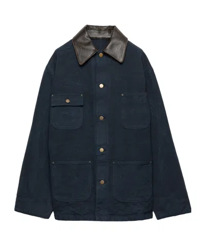 PRADA CANVAS WORK JACKET