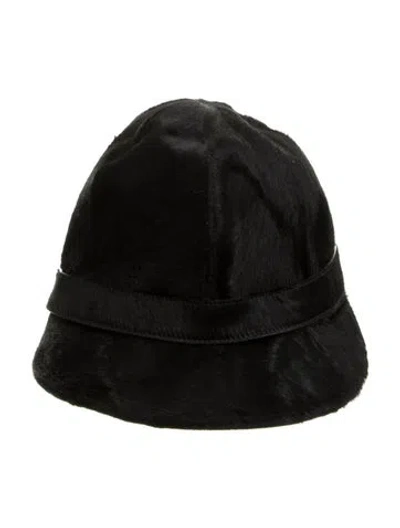 Pre-owned Prada Cap In Black