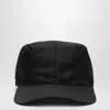 Prada Cap With Visor In Black Renylon In Black