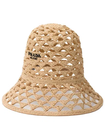 Prada Cappelli In Neutral