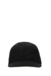 Prada Re-nylon Baseball Cap With Recycled Polyamide In Black