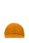 Prada Cappelli Re-nylon Baseball Cap In Orange