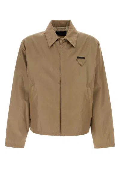 Prada Cappuccino Re-nylon Jacket