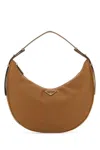 Prada Brown Arqu Hobo Bag