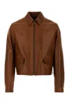 Prada Jackets In Palissandro