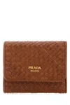 Prada Caramel Leather Wallet