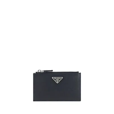 Prada Card Holder In Black