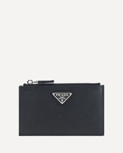 Prada Card Holder In Black