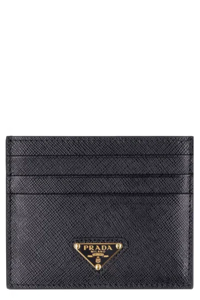 Prada Card Holder In Black