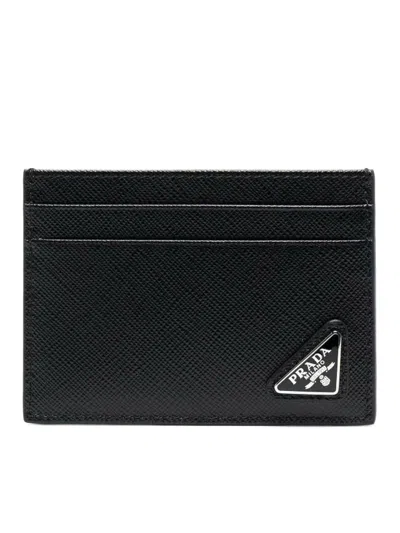 PRADA SAFFIANO LEATHER CARD HOLDER