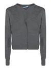 Prada Cardigans In Grey