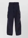 Prada Cargo Pant Twill Back Pocket In Blue