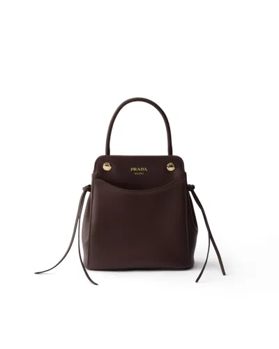 Prada Carry Mini Handtasche Aus Leder
