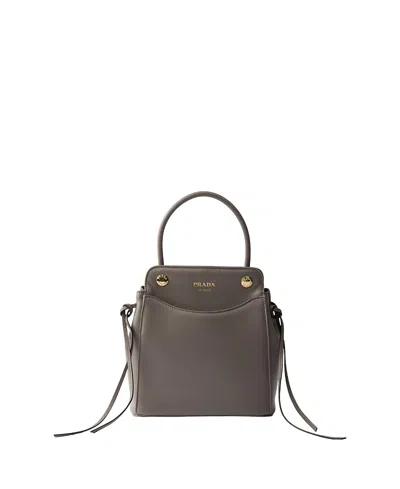 PRADA CARRY MINI LEATHER HANDBAG
