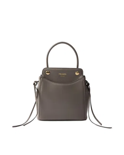 PRADA PRADA CARRY MINI LEATHER HANDBAG