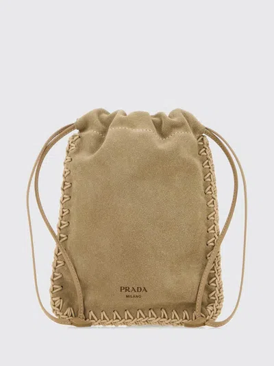 Prada Case Woman In Brown